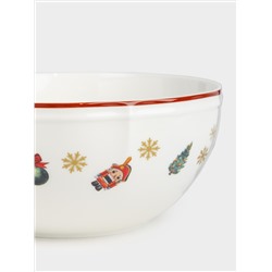 Салатник, 15x6 см, 720 мл, фарфор N, белый, Лошадка, Miracle