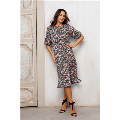 Платье миди летнее 326