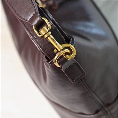 Мягкая сумка-тоут на плечо с застежкой-молнией