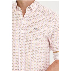 Erkek Manolya Uzun Kollu Gömlek