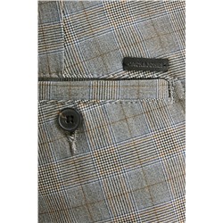 Pantalón recto Crudo y negro