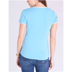 DOUBLE BAND V-NECK T-SHIRT