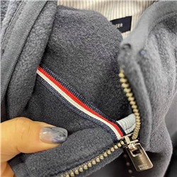 Флисовая толстовка с воротником-стойкой на молнии Tomm*y Hilfige*r ❌  Реплика 1:1