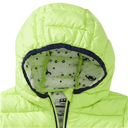 Baby Steppjacke mit Kapuze