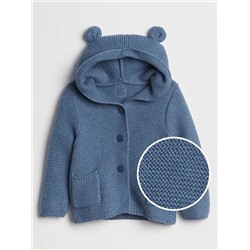 Baby Bear Garter Cardigan