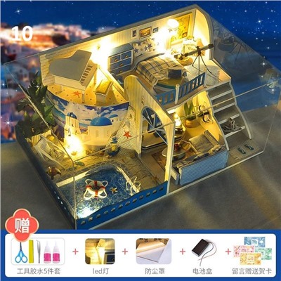 Румбокс. Много разных вариантов домиков. Наполнение набора под фото