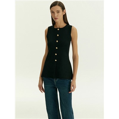 Трикотажный топ, B3223/corvus