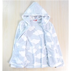 Женская кофта с капюшоном и застежкой-молнией