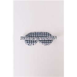 Antifaz Smiley velour azul