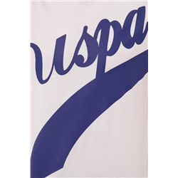 Erkek Beyaz Bisiklet Yaka Tişört