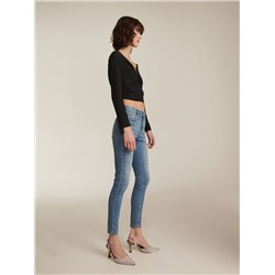 Slim-Jeans mit mittlerer Leibhöhe