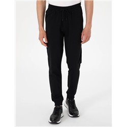 Siyah Slim Fit Eşofman Altı