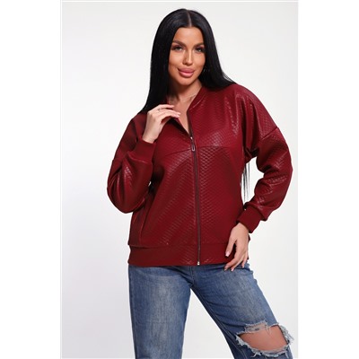 Женский бомбер на молнии 20691