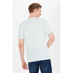 Erkek Nil Basic Bisiklet Yaka Tişört