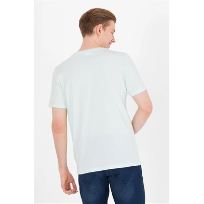 Erkek Nil Basic Bisiklet Yaka Tişört