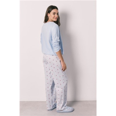 Pijama largo algodón Mickey Cherry