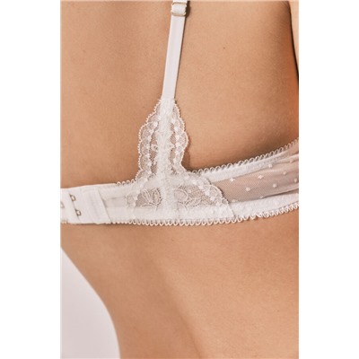 Sujetador push up GORGEOUS encaje blanco