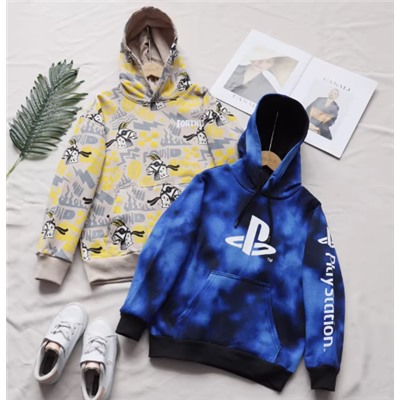 Худи для мальчиков. Материал:60% хлопка, 40% полиэстер