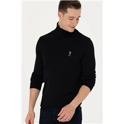 Erkek Siyah Basic Kazak