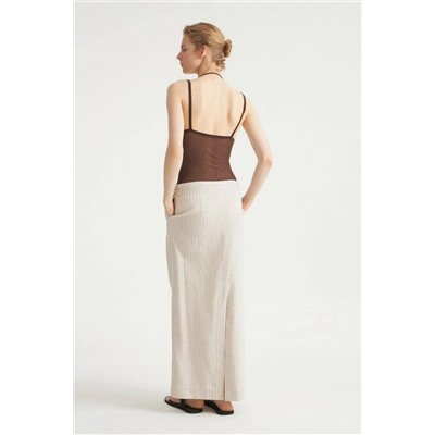 Юбка из костюмной ткани в длине макси  ЛАЙ*М