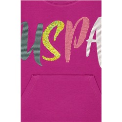 Kız Çocuk Menekşe Sweatshirt