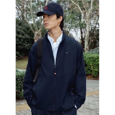 Мужская повседневная куртка со стоячим воротником ТОММИ ХИЛФИГЕ*Р