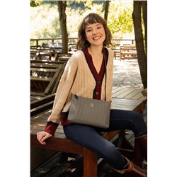 Kadın Vizon Çapraz Çanta