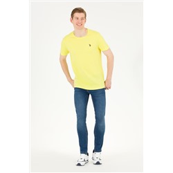 Erkek Citron Basic Bisiklet Yaka Tişört
