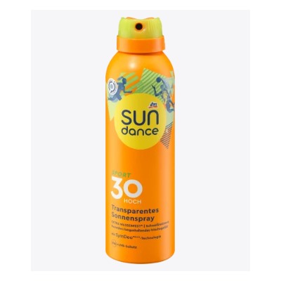Sonnenspray Sport transparent LSF 30, 200 ml