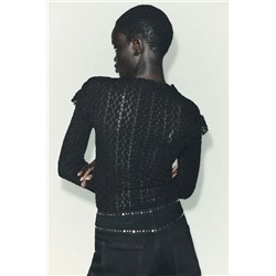 Женский кружевный лонг ЗАР*А