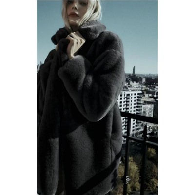 Женская куртка с воротником из искусственного меха на пуговицах ZAR*A