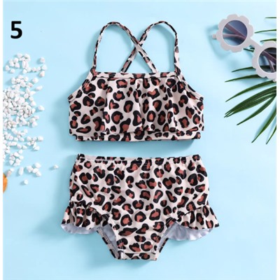 Купальник для девочек. 7 разных моделей (80-120)