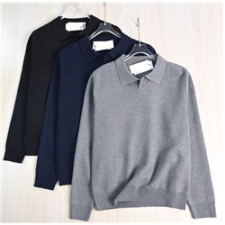 Классический свитер с вышитыми лацканами РАЛЬ*Ф Л