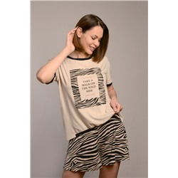 Костюм с шортами ЗЕБРА