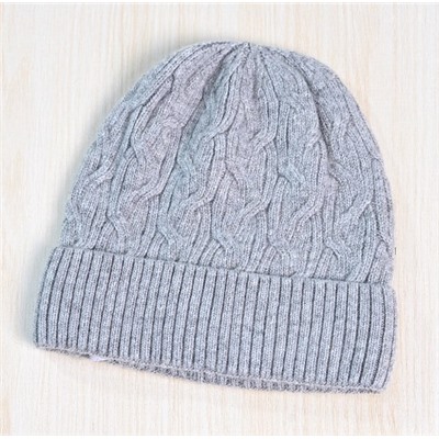 Комплект из трех предметов. Зимний теплый вязаный шарф, шапка и перчатки без пальцев