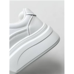 Кожаные женские кроссовки на высокой подошве, экспорт C’banne*r