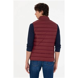 Erkek Bordo Yelek