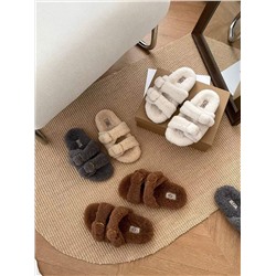 Милые тапочки  УГ*Г с пряжкой