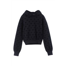Sudadera con capucha Negro