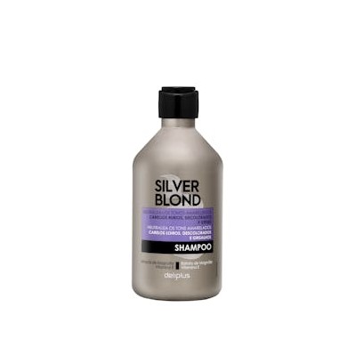 Шампунь Deliplus Silver Blond для светлых, осветленных и седых волос