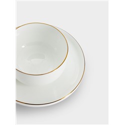 Чашка с блюдцем, 100 мл, Кашемир Gold