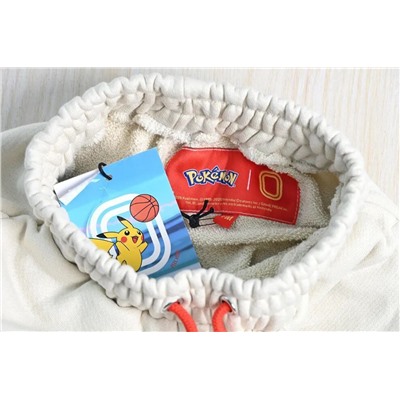 Женские штаны из плотного хлопка с офсетной печатью