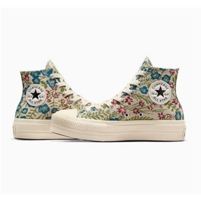 Chuck Taylor All Star Lift Platform Floral Tapestry Women's