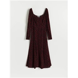 EcoVero™ Gemusterte Bluse