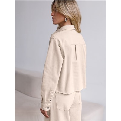 Куртка из денима с эластаном