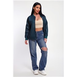 Женский бомбер на молнии 20691