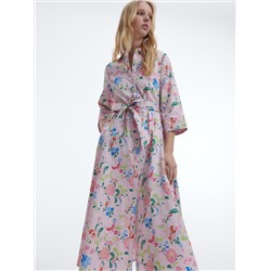 Gemustertes Maxikleid