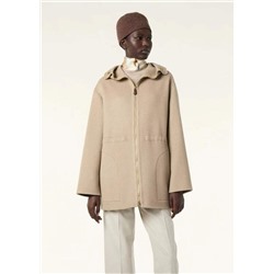 Роскошное шерстяное пальто с капюшоном на молнии  Lor*o Pian*a