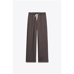 ZW COLLECTION STRIPED PYJAMA TROUSERS