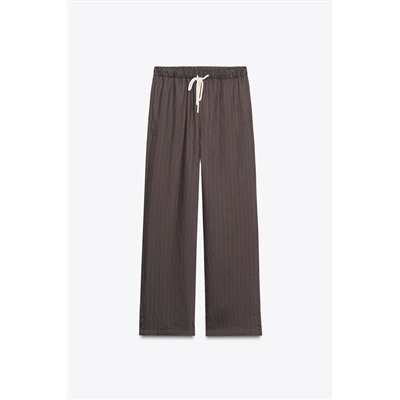 ZW COLLECTION STRIPED PYJAMA TROUSERS